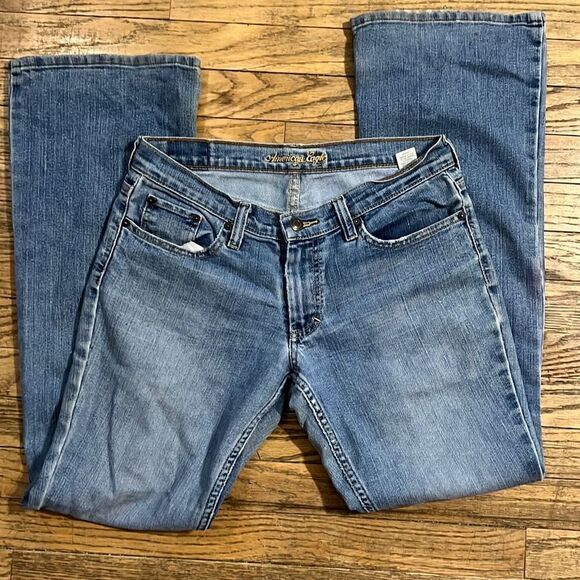 Vintage American eagle low cut flare Jeans - Picture 1 of 8